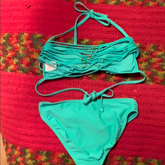 Teal bikini, small - Picture 2 of 3